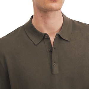 Polo clásico de manga corta para hombre con marca personalizada – Perfecto para looks casuales y urbanos - Product Image 1