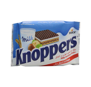 Cartons en gros de gaufrettes aux noisettes Knoppers concentrées pour les importateurs internationaux - Product Image 1