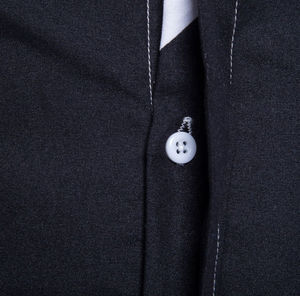 Nueva Camisa de Vestir para Hombre 2026, Diseño Moderno y Económico, Camisa Casual de Algodón con Rayas Verticales, Corte Ajustado, Manga Larga, Servicio OEM - Product Image 4