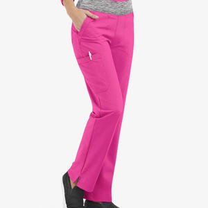 Anti Wrinkle Washable Breathable Quick-drying Knitted Scrub Pants Women Soft Stretchable Fitted Medical Professionals - Product Image 4