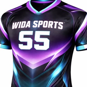 Ensemble de maillots de football professionnels personnalisés, best-seller, respirant, anti-humidité, séchage rapide, entraînement printemps/automne - Product Image 3