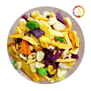 Chips de Frutas Mixtas Deshidratadas al Vacío con Mango, Plátano, Jaca, Piña y Camote, Proveedor de Snacks Saludables de Vietnam - Product Image 5
