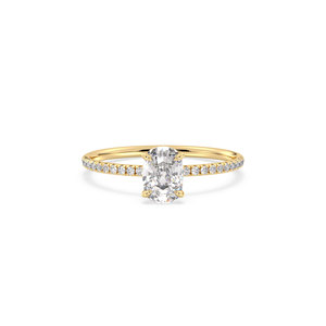 Bague d'anniversaire pour femme REYES Manufacturer, or massif 14 carats, diamant HPHT CVD cultivé en laboratoire, bijoux fins de luxe pour mariage - Product Image 2