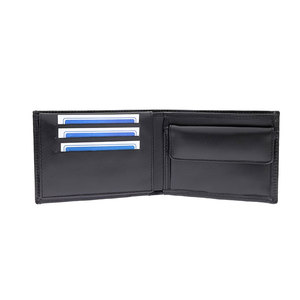 Portefeuille en cuir de vachette de haute qualité pour homme, portefeuille en cuir à poils, design fin, portefeuille pliable fait main, cuir premium - Product Image 4