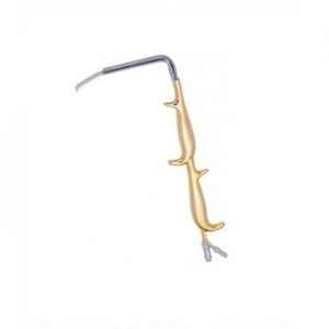 Instrument de chirurgie plastique Tebbetts, rétracteur pour chirurgie mammaire à double poignée avec extrémité lisse, 18,5 cm, en acier inoxydable - Product Image 5