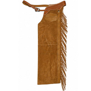 Chaps d'équitation en cuir de qualité supérieure, style western, disponibles dans toutes les couleurs et tailles - Product Image 3