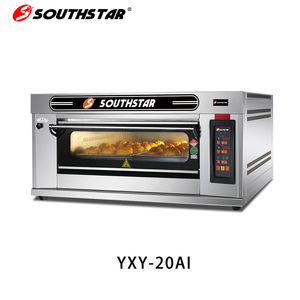 Nuevo <span class=keywords><strong>Horno</strong></span> a Gas Southstar <span class=keywords><strong>de</strong></span> Fábrica con Puerta <span class=keywords><strong>de</strong></span> Vidrio Grande, 1 Plataforma, 2 Bandejas, Panel Digital, 220V para Uso Comercial - Product Image 1