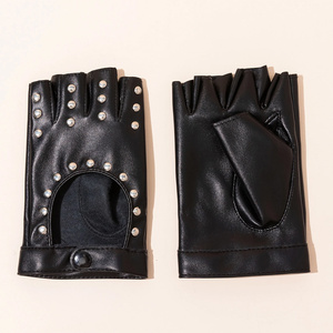 Wholesale Motorcycle <b>Gloves</b> Half Finger Leather <b>Touchscreen</b> Compatible Daily Casual Use Enhanced Grip Control for Riders Outdoor - Product Image 6