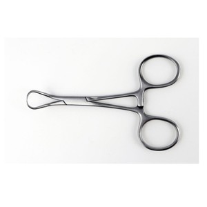 Pinza Quirúrgica Veterinaria Manual de Acero Inoxidable Tamaño Personalizado, Tipo Backhaus, para Toallas, Instrumento de Metal Med MM-0426-12 - Product Image 1