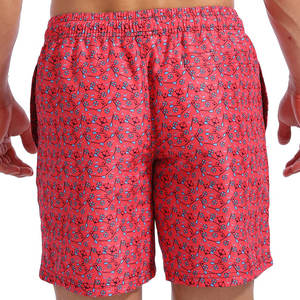 Men's Premium Swim <b>Shorts</b> | Vintage <b>Hawaiian</b> Tropical Print Quick-Dry Beach Trunks Urban Summer Surf Wear Athletic Board <b>Shorts</b> - Product Image 3