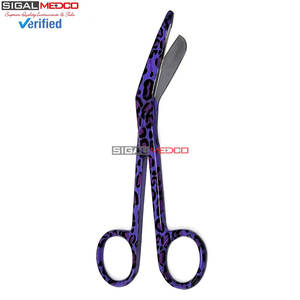 Ciseaux à pansements Lister pour infirmières, médecins et techniciens médicaux, manuels, 5,5 pouces (14 cm), en acier inoxydable de qualité supérieure, certifiés CE, chirurgicaux - Product Image 4