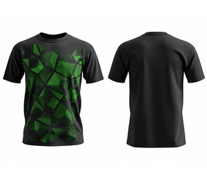 Camisetas de Sublimación de Tinta de Alta Calidad con Impresión de Logotipo Personalizado |   Tallas para Hombres, Mujeres y Jóvenes |   Ropa Deportiva Ligera de Secado Rápido para Entrenamiento - Product Image 3