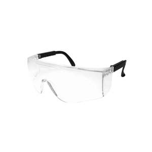 Polycarbonate Frameless Safety <b>Glasses</b> HC Safety P570 Impact Resistant Protective Eyewear - Product Image 1
