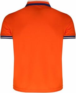 เสื้อโปโลแฟชั่นสำหรับผู้ชาย ดีไซน์คอริบบิ้น ผู้ผลิตเสื้อโปโลแบบ OEM สำหรับแบรนด์เสื้อผ้าระดับโลก เนื้อผ้าบางเบา ระบายอากาศได้ดี - Product Image 4