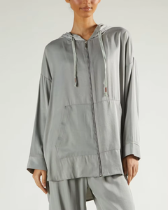 Ensemble de sport modeste grande taille de qualité supérieure pour femme avec fermeture éclair et poches, tenue de sport musulmane à séchage rapide et protection UPF30 - Product Image 4