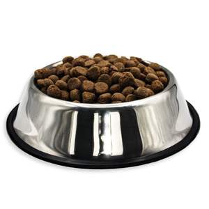 Comedero Elevado Premium para Mascotas con Dos Tazones de Acero Inoxidable y Soporte Metálico Decorativo Resistente para el Hogar y Tiendas de Mascotas - Product Image 4