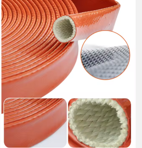 ซันโบว์ SFS-003 ปลอกซิลิโคนทนไฟอุณหภูมิสูง 1''-6'' สารหน่วงไฟ 600V ความต้านทานแรงดึงสูง - Product Image 6