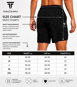 <b>Men's</b> Athletic 2 in 1 <b>Compression</b> <b>Shorts</b> with Pocket Fitness Running <b>Shorts</b> Custom Logo Gym <b>Shorts</b> <b>Men</b> Quick Dry Sports <b>Shorts</b> - Product Image 3