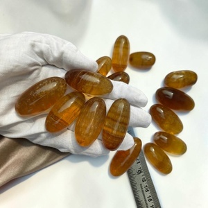 Manufacturer Supply Yellow Fluorite Shiva Lingam Healing Stone for Wholesale & Export - Product Image 1