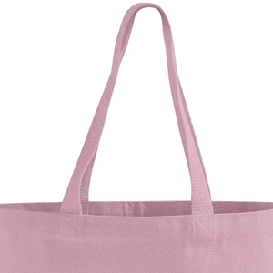 กระเป๋าผ้าแคนวาสแข็งแรงพร้อมหูหิ้วยาวสำหรับใส่ของชำ โรงเรียน สำนักงาน และการเดินทาง - Product Image 4