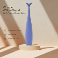 Queen's Scepter Vibrator Ganzkörper Stark Stimulierend Leise IPX6 Wasserdicht USB Aufladbar 5 Frequenzen Umweltfreundlich