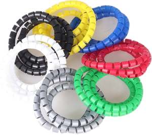 Fundas Protectoras para Cables de PE de 4 mm a 32 mm, Herramienta de Protección de Cables y Alambres, Bandas Espirales para Envolver Cables, Protector de Cables - Product Image 2