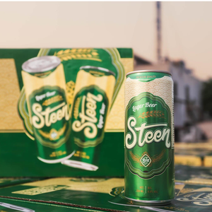 Cerveza Steen Lager al por Mayor, 330 ml, Paquete de 24 Latas de Aluminio, 4.2% Vol., Color Claro, Vida Útil de 12 Meses, OEM, ODM, ISO/HACCP - Product Image 6