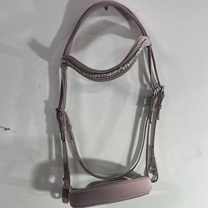 ALR EQUESTRIANS ALR-BR Custom Logo Durable Leather Equestrian Western Horse Bridle Fancy Stitching Custom Design <b>RIDING</b> - Product Image 2