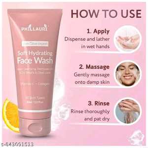 Gel Limpiador Facial Suave e Hidratante con Colágeno y Vitamina C - Product Image 3