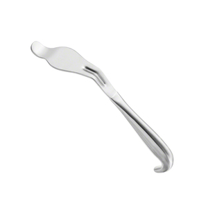 Palanca de hueso curvada personalizada de 240 mm (9.12 pulgadas) con punta roma de 44 mm de ancho y mandíbula de 44 mm de ancho, instrumento manual para cirugía ósea, fabricado en acero inoxidable. - Product Image 1