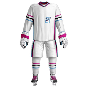 Casual Fashion Breathable Printed Ice Hockey Uniforms Professional Manufacture Team Wear Unisex 100% Polyester Quick Dry - Product Image 2