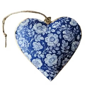 Elegant Metal Heart <b>Tree</b> <b>Ornament</b> for Holiday Styling and Gift Collections - Product Image 1