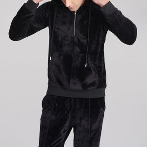 Conjunto Deportivo de Terciopelo de Lujo para Hombre, 100% Algodón, Ropa Deportiva Informal de Invierno, Proveedor Mayorista - Product Image 3