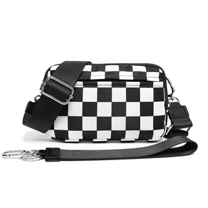Sacs banane pour femmes et hommes, sacoche de ceinture bandoulière avec sangle réglable, en nylon, pour usage extérieur, sacoche de taille tendance, prix de gros - Product Image 5