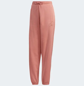 Pantalones deportivos de lana rosa para mujer, informales, holgados, de pierna recta, cintura elástica, longitud completa, color sólido, con bolsillos, para primavera - Product Image 6
