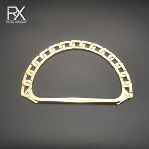 Supporto per borsa <span class=keywords><strong>a</strong></span> <span class=keywords><strong>tracolla</strong></span> con manico in lega di zinco in metallo di alta qualità diretto in fabbrica per impugnatura per valigia - Product Image 5