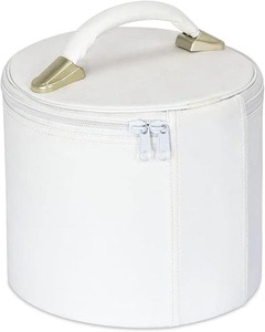 Masonic Fez Case - Imitation <b>White</b> Leather Origin Imported Closure type Zipper Premium Imitation <b>White</b> Leather - Product Image 1