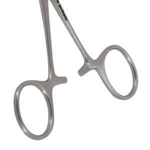 Pinza para toallas Backhaus de acero inoxidable de alta calidad, no estéril, afilada, de grado médico, para mano izquierda - Product Image 4
