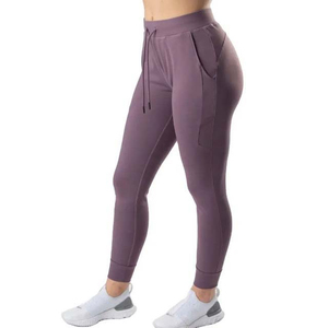 Pantalon de jogging basique en molleton épais personnalisé pour femme, vente en gros, service OEM - Product Image 4