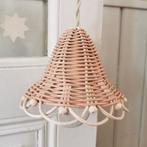 Kids room <b>light</b> shade <b>cheap</b> cost lamp cover rattan ceiling pendant lampshade weaving lampshades - Product Image 2