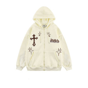 SIDDIQUI HOSINEX Sudadera de Forro Polar de Poliéster/Algodón de Doble Capa, Ligera, Transpirable y Ecológica de Alta Calidad, 340g, Talla Grande, para Otoño - Product Image 3