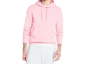 Men's Breathable Casual Hooded Sweatshirt Solid Color Heavyweight 100% Cotton Oversized Hoodie Wholesale Custom - Product Image 3