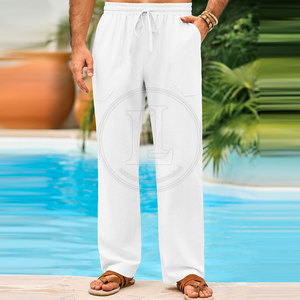 New Arrival High Quality 100% Cotton Men's Straight Casual Lightweight <b>Trouser</b> Best Price - Product Image 2