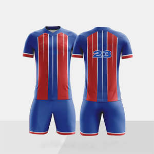 Conjunto de Uniforme de Fútbol Personalizado para Hombre en Poliéster, Uniforme de Fútbol de Fábrica con Calidad Digital Personalizada, Camiseta de Club de Fútbol Transpirable - Product Image 1