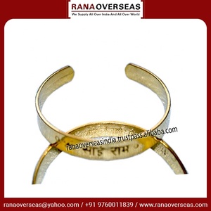 Brazalete Curativo de Latón Om Sai Ram para la Función Metabólica, Reduce la Inflamación, Artritis, Dolores de Cabeza, Mejora la Digestión - Product Image 4