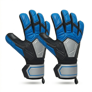 Gants de gardien de but de football professionnels, en cuir PU, antidérapants, respirants, avec sangle de poignet réglable, équipement sportif unisexe - Product Image 2