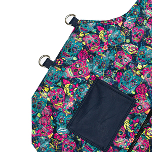 Gilet bleu royal Fancy Muertos - Product Image 4