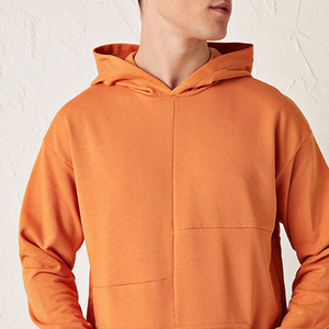 Wholesale Men's Cotton Fleece <b>Hoodie</b> Spring Regular Fit <b>Workout</b> Pullover Sweatshirts Screen Printed Pockets Hooded Winter - Product Image 5