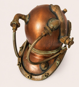 Casco de Buceo Vintage de Latón Mark V, Casco de Buceador de Aguas Profundas, Decoración Náutica, Pieza Decorativa Marítima para el Hogar, Oficina, Bar, Restaurante - Product Image 3