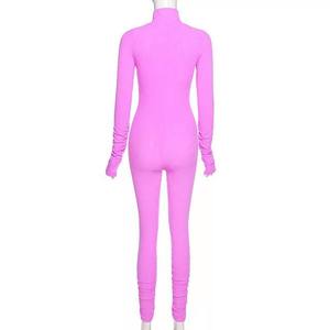 Combinaisons d'été neuves en gros pour femmes – Combinaison sans manches unie personnalisée pour femme - Product Image 3